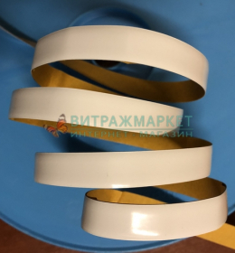 Свинцовая лента Decra Led White 12 мм/1 м (белая глянцевая)